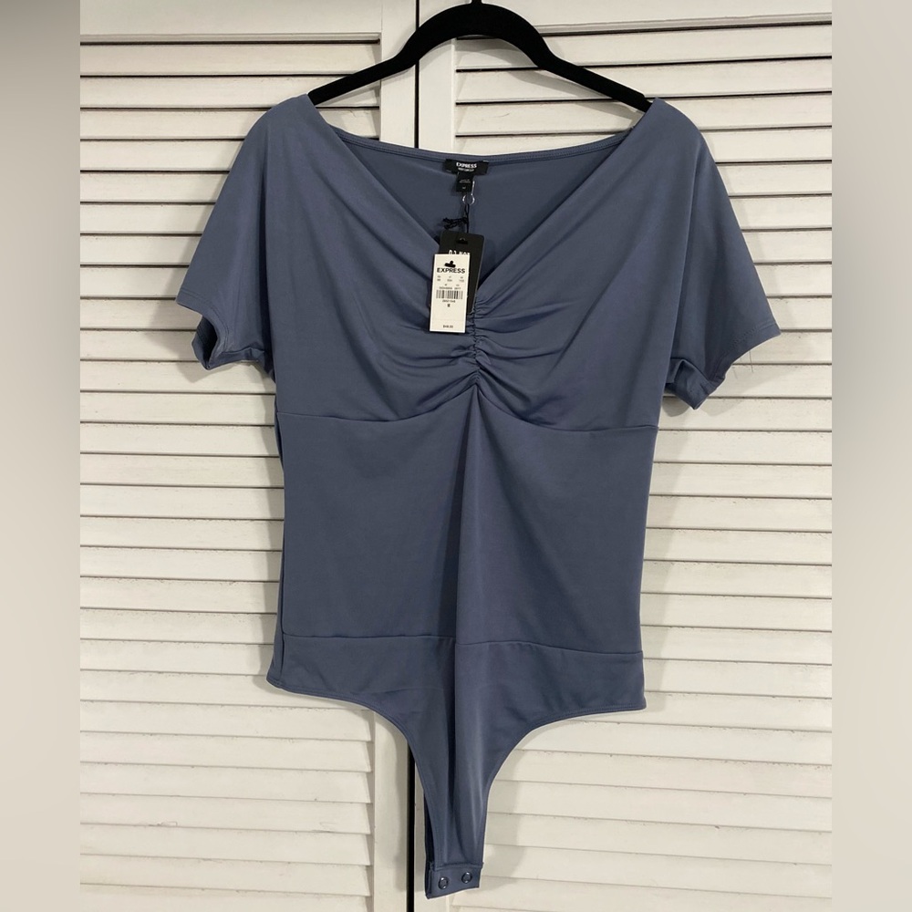 Blue Express bodysuit
